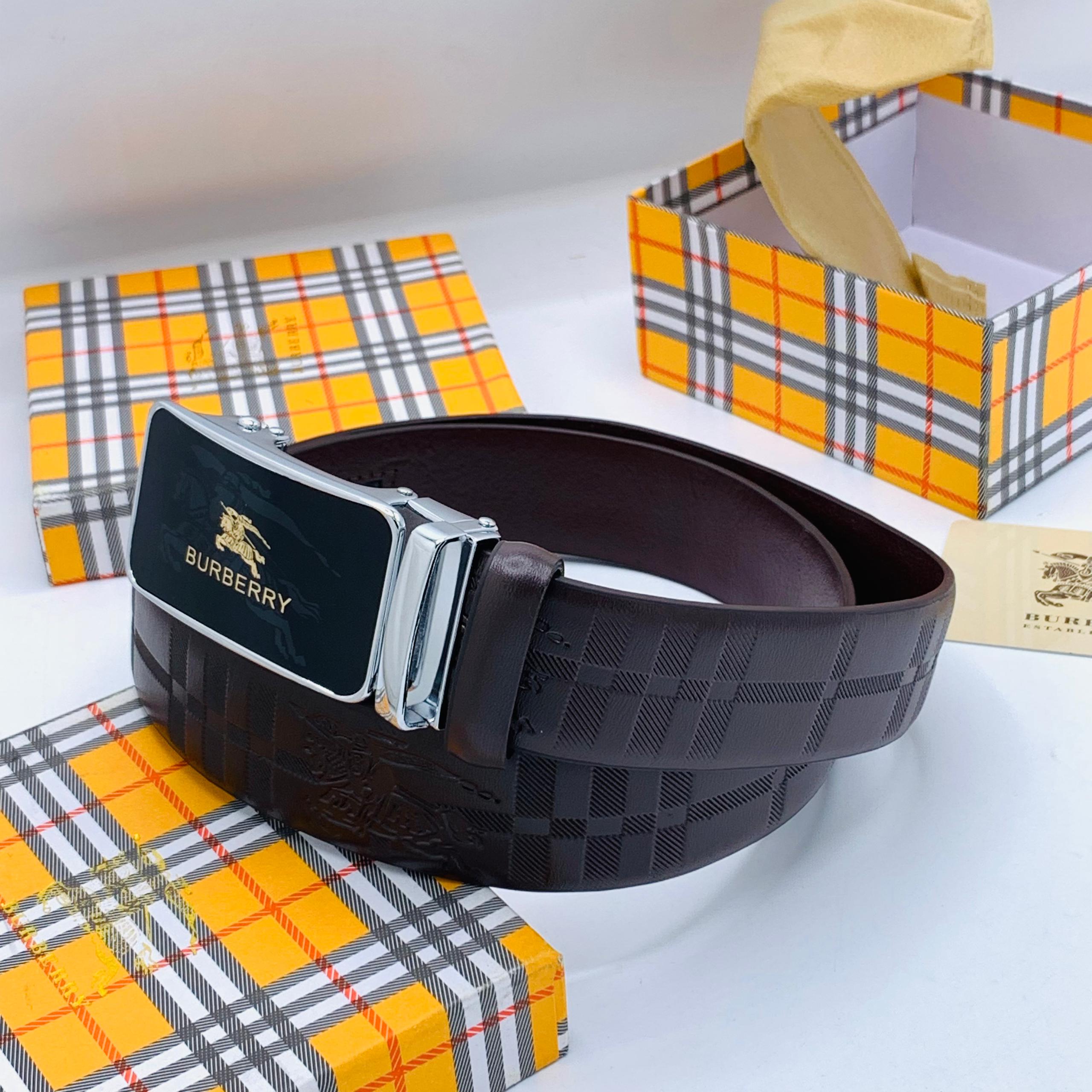 BBR78392 Brown Leather Belt